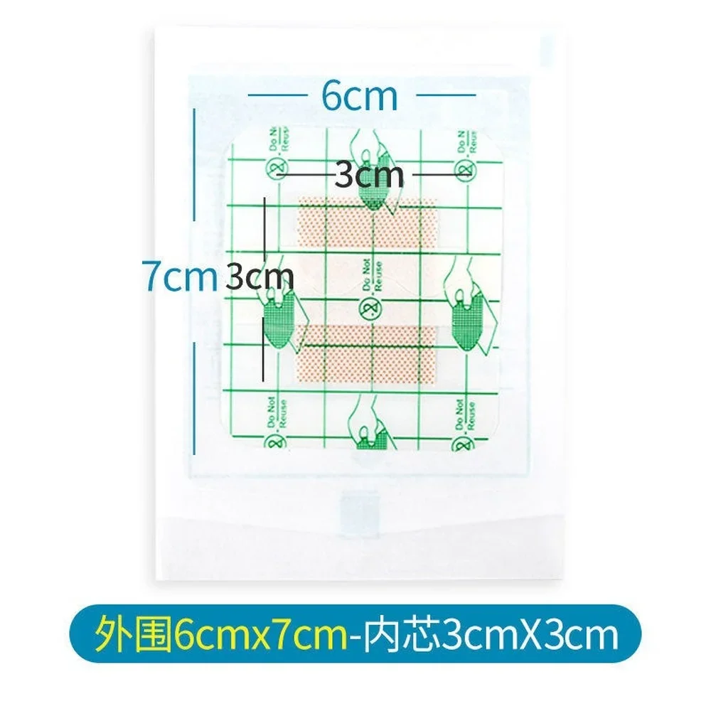 20/30 Uds cinta de fijación vendaje PU baño impermeable adhesivo vendaje cintas supervivencia tirita - imagen 4