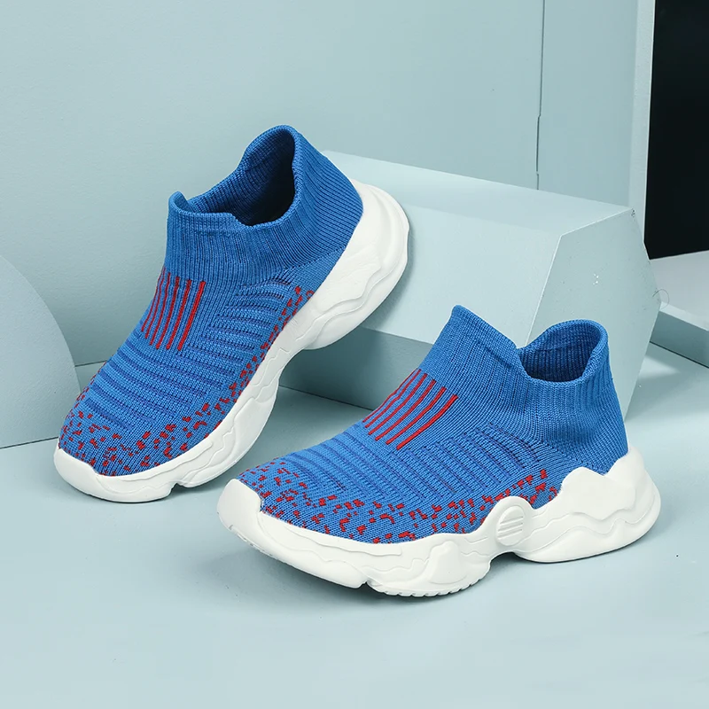 Zapatillas deportivas de punto para niños – Cómodas y transpirables - imagen 3