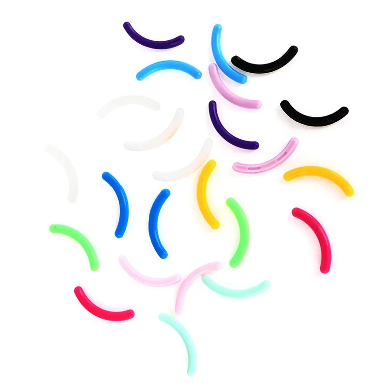 Rizador de pestañas de repuesto a la moda, 20 piezas, almohadilla de repuesto elástica de goma para mujer, almohadillas de Clip de Gel de silicona, herramientas de maquillaje para ojos - imagen 4