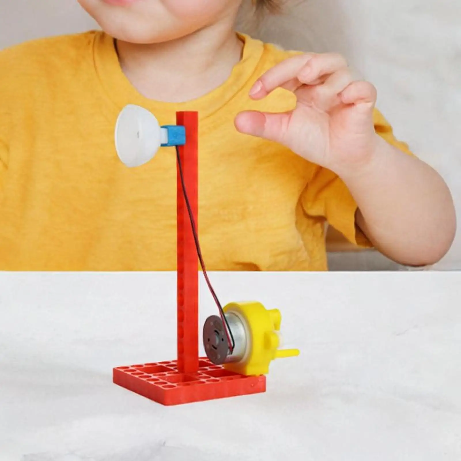 Electric Dynamo Science Kit Science Experiment Building Kit Easy to Use Teaching Model Stem Building Toy for Learning