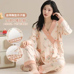 Camisón lactancia premamá algodón suave para dormir