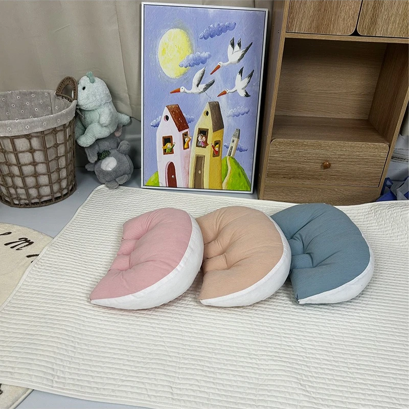 Almohada para mujeres embarazadas, almohada antiflatulencia para bebés recién nacidos, almohada con pendiente para dormir de cólicos intestinales de 0 a 6 meses - imagen 4