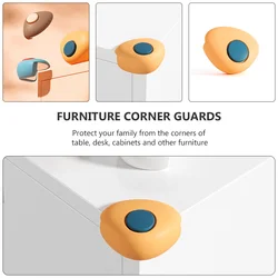 Protector de esquina de muebles para niños, protectores de esquina de mesa a prueba de bebés, seguridad fácil de instalar, ambiente seguro duradero, uso doméstico, 2 uds.