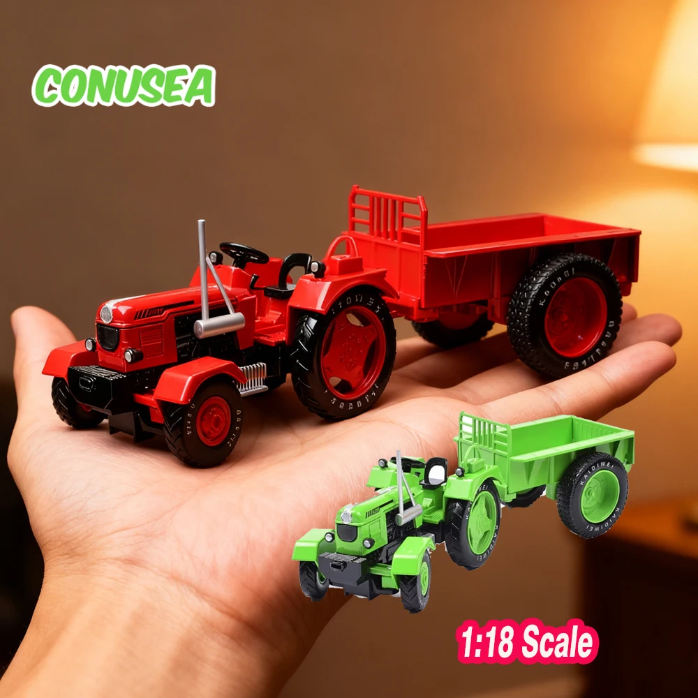 Tractor infantil de metal aleado de juguete para niños – clásico