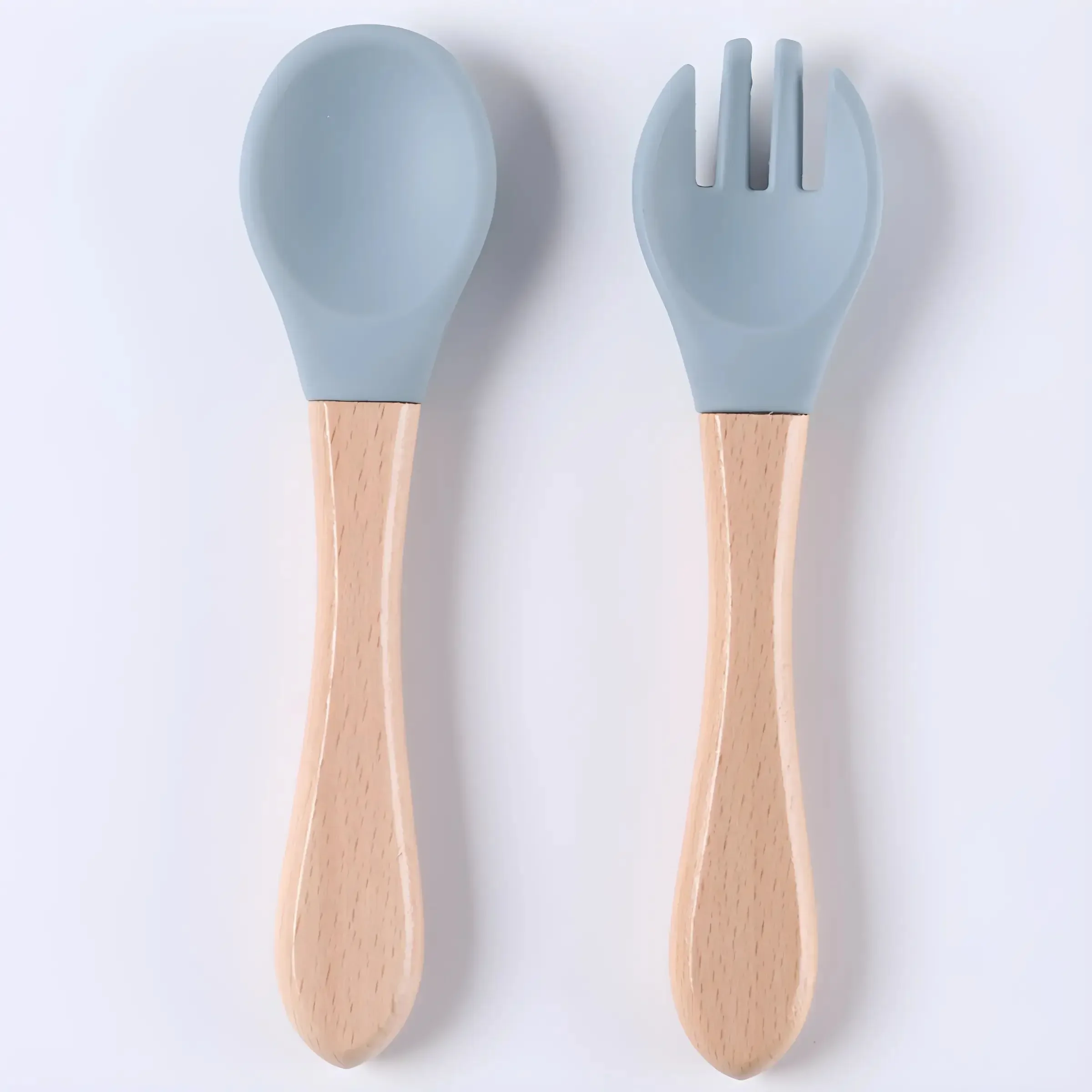 Cuchara de silicona blanda para bebé – Alimentación segura - imagen 5