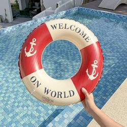 Flotador infantil con ancla – Estilo retro para piscina y playa