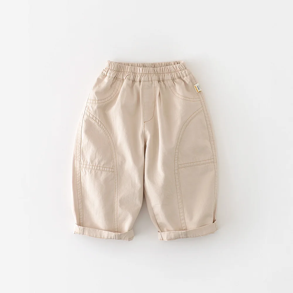 Pantalons sarouel de Style coréen pour enfants, sarouel pour garçons et filles, amples en coton, à la mode, nouvelle collection printemps 2026 - imagen 5