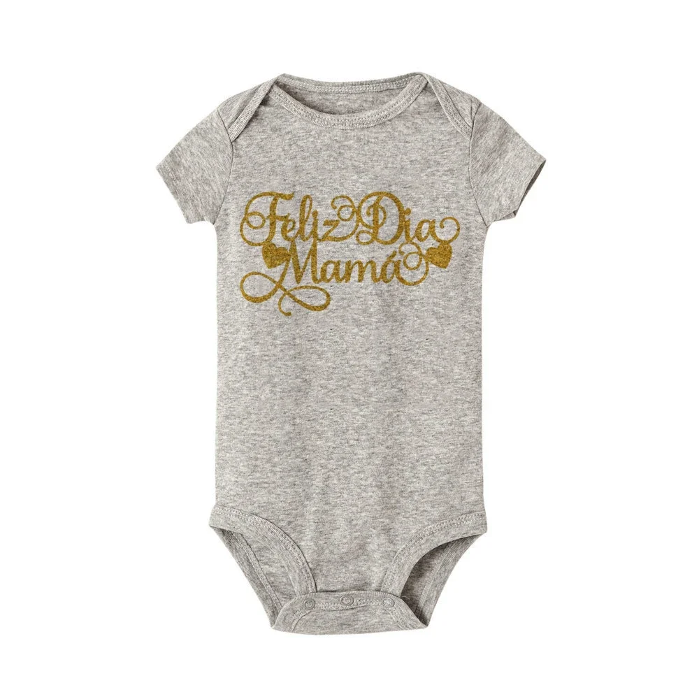 Feliz primer Día de la madre, Body estampado para bebé, pelele para bebé, ropa bonita para niños y niñas, mono para niño, regalo para el día de la madre Newbron - imagen 5