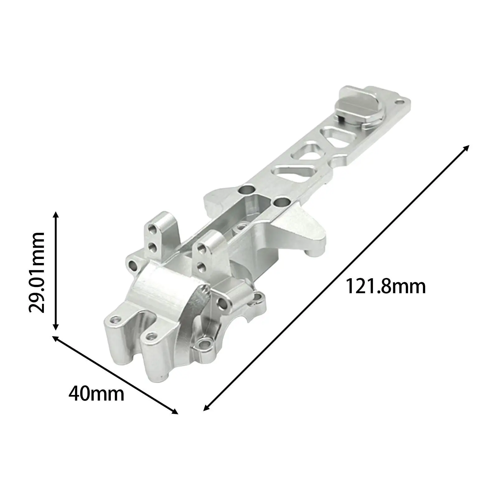 1/16 RC Car Front Gearbox Cover Replacement Part RC Car Spare Part for H6V3 16209 16210 16207 16208 DIY Accs Remote Control Car