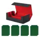 Black Red with Green