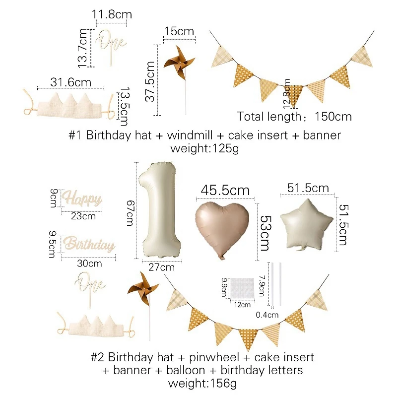 Cumpleaños - Detalle bebé