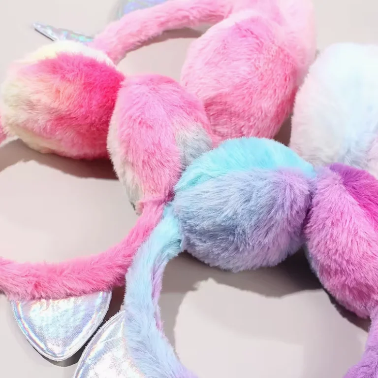 Orejeras de felpa con temática de dibujos animados para niños de 2 a 6 años, calentador de orejas ajustado para invierno, protección contra el clima frío - imagen 4