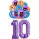 17pcs baloons 10