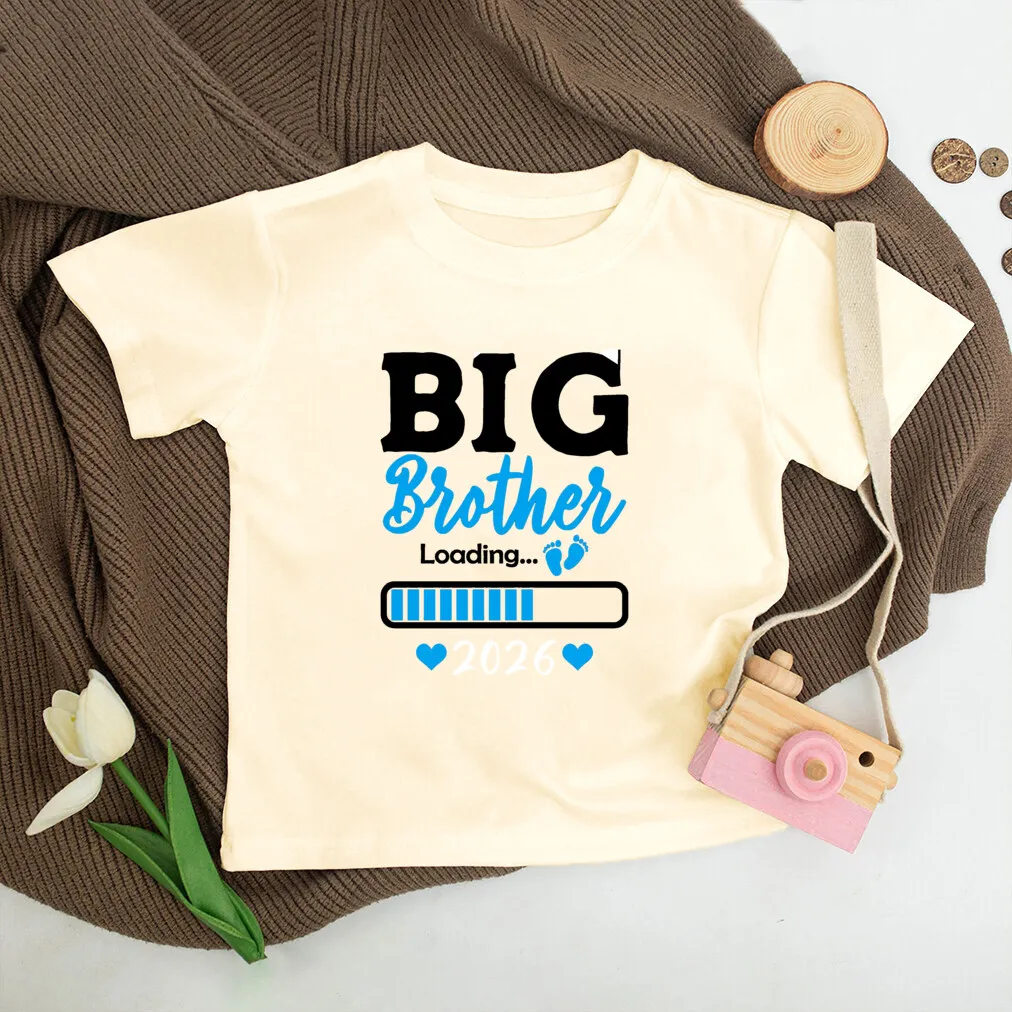 Camiseta de Big Brother 2026 para niños, manga corta retro