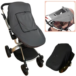 Parasol para cochecito de bebé con protección solar UV y toldo