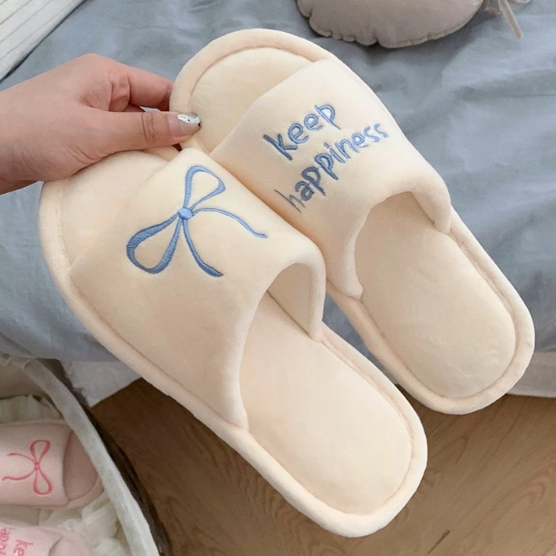 Zapatillas mullidas de interior para niñas con suela antideslizante - imagen 3
