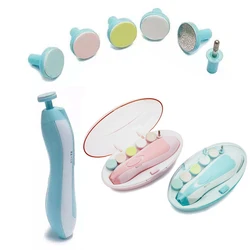 Cortauñas eléctrico para bebé con lima de uñas – Kit manicura infantil