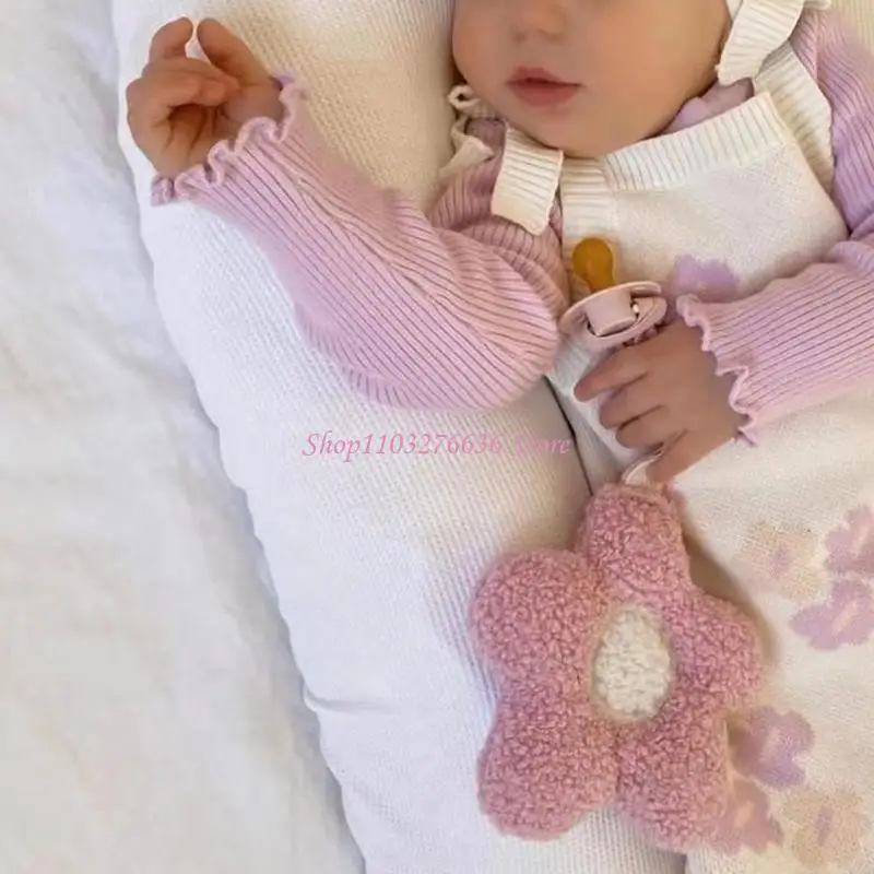 Colgante para chupete bebé suave R6FD, colgadores para chupete portátiles y desmontables, correa para chupete, prácticos para - imagen 4