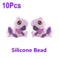 10pcs Light purple