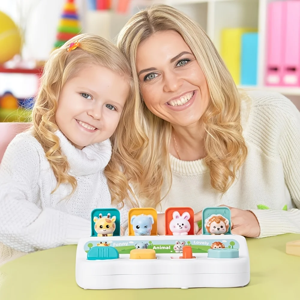 Juguete de activación y aprendizaje de animales: juego interactivo de reconocimiento de color, adecuado para niños mayores de 18 meses - imagen 5