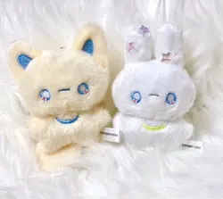 Peluche colgante Qualia Moon Friends – Zorro suave con estrellas