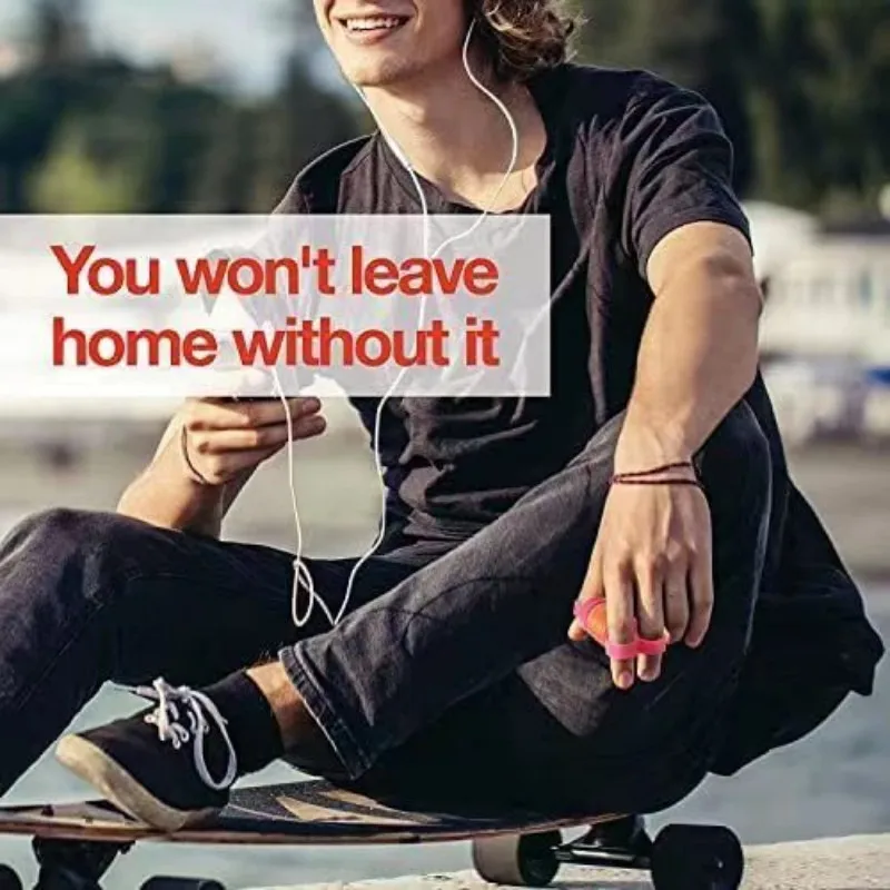 Juguete de descompresión para dedos, tubo de tracción para dedos, ejercicio de músculos del dedo, tubos POP, estiramiento de descompresión, fuelle, juguete sensorial - imagen 2