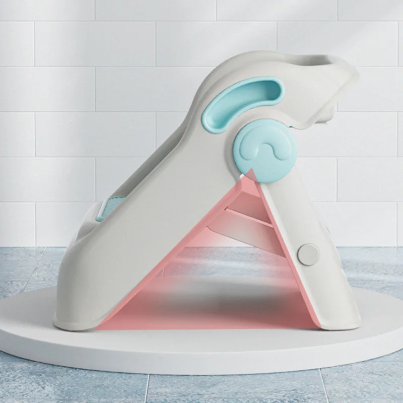 Taburete infantil plegable antideslizante para baño, escalón - imagen 5