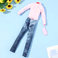 Set de ropa casual para muñeca infantil – Chaleco, vaqueros y camiseta