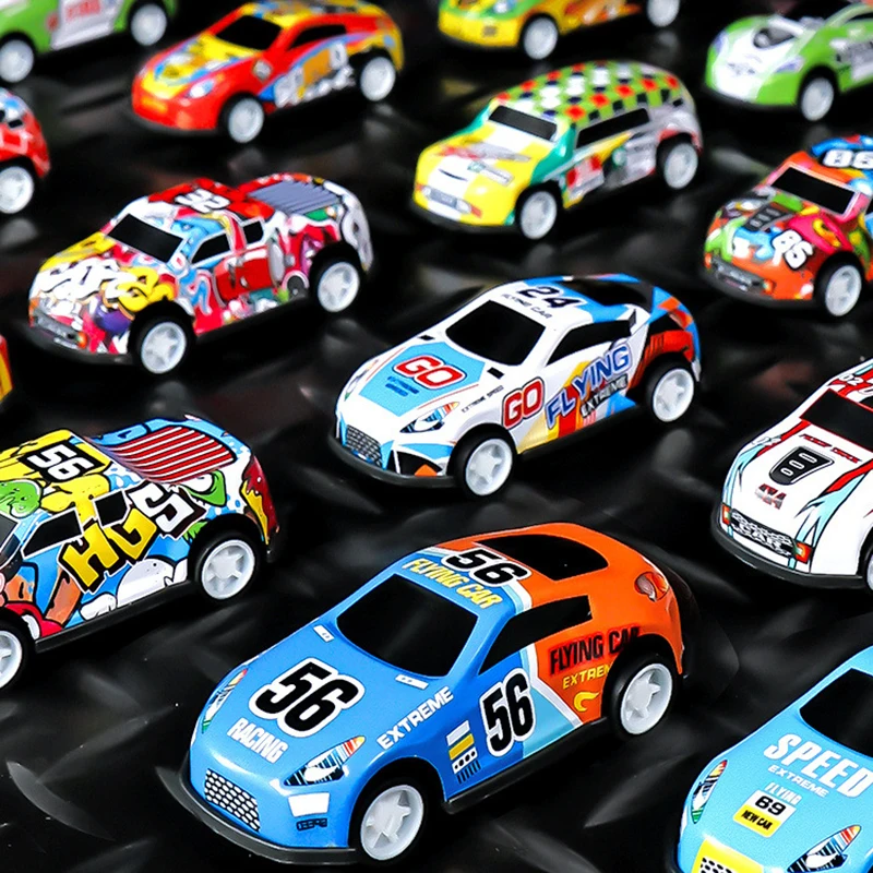 Coches de inercia para niños – mini juego plástico coleccionable - imagen 2