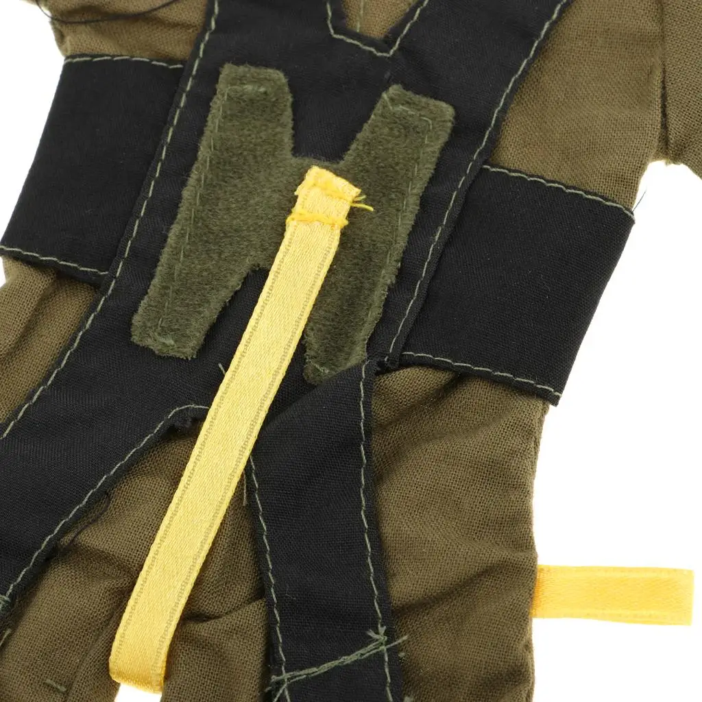 Cool Doll Clothes Fireman Costume Suit for 1/6 Soldier Doll Accs Army Green