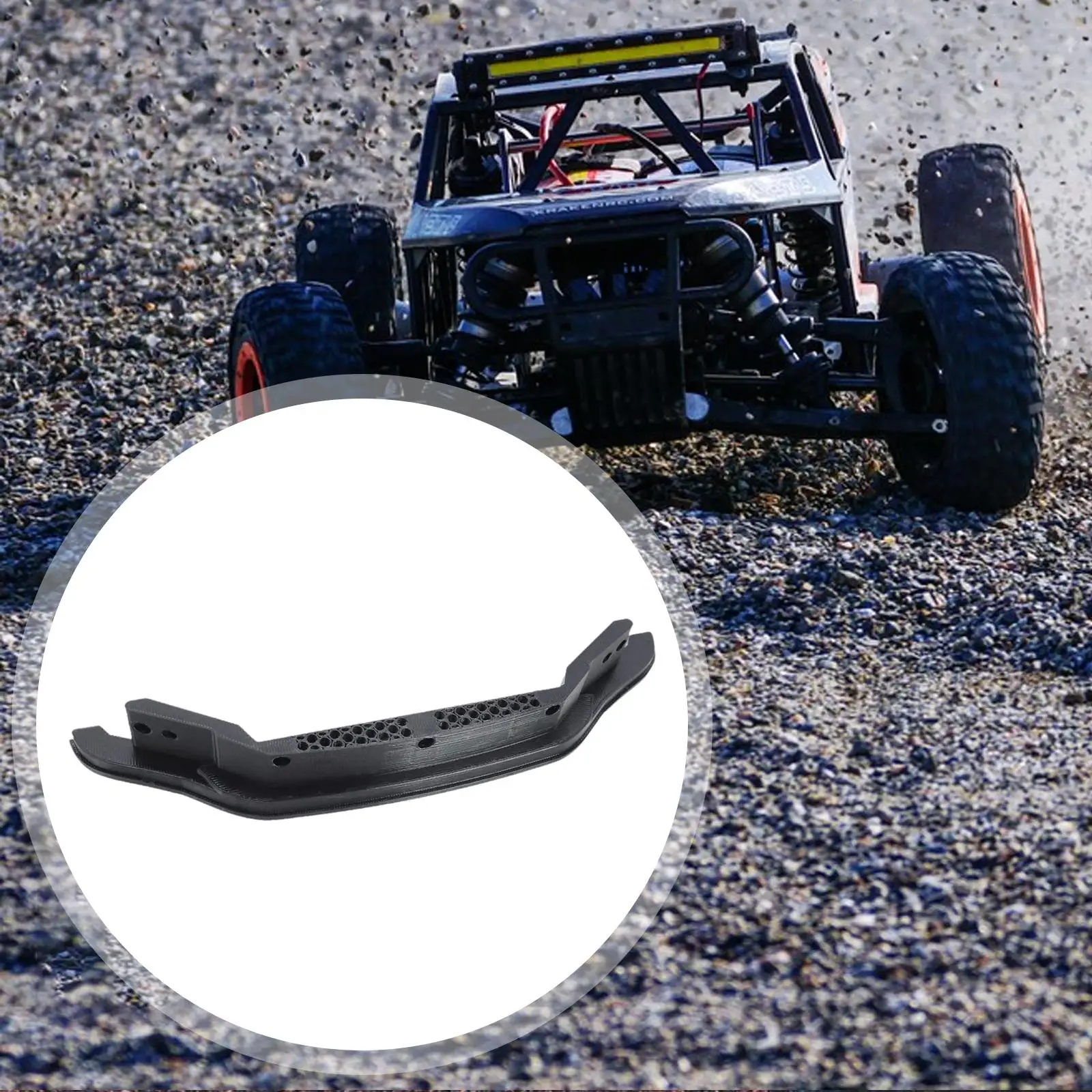 Protectores de parachoques delantero de coche RC, piezas de repuesto a prueba de golpes para modificación de camiones modelo 7304 - imagen 4