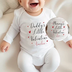 Traje de dormir bebé personalizado – Primer San Valentín
