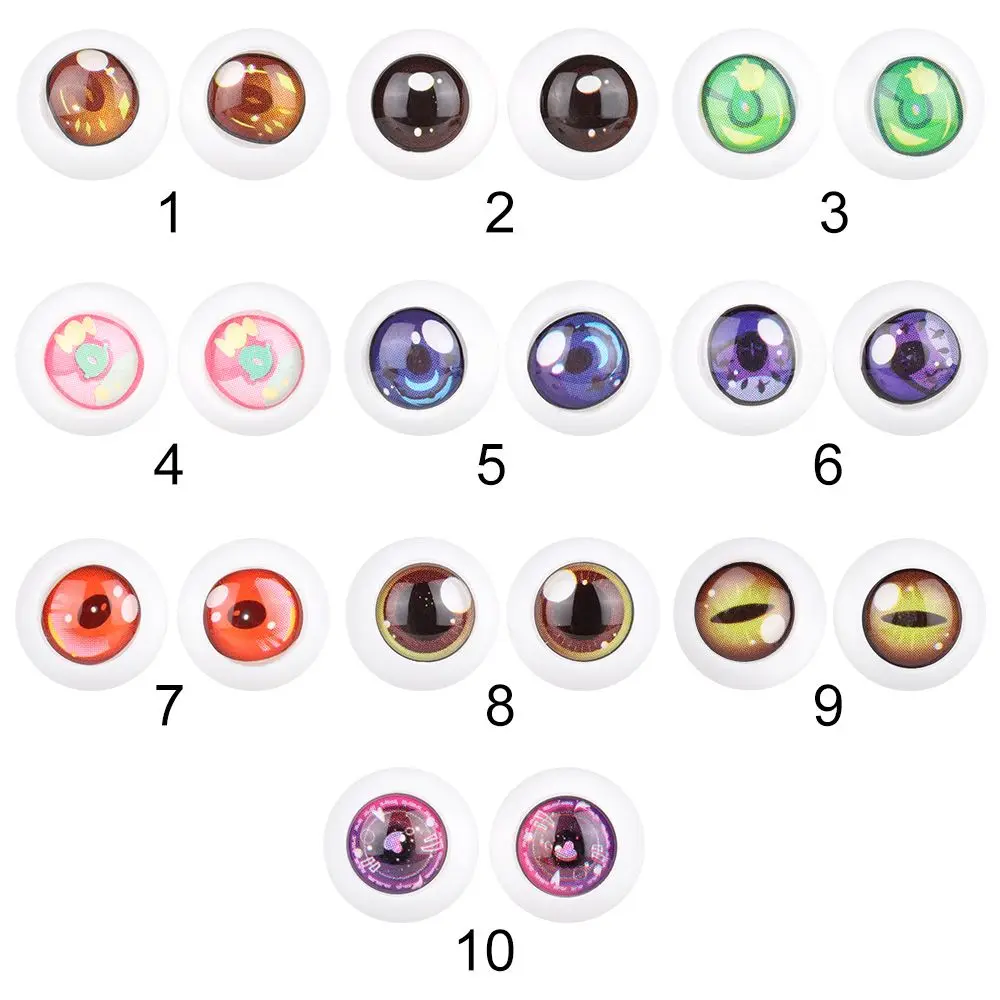 1 par de regalo para niña, divertido Animal, ojo de dinosaurio, manualidades DIY, accesorios de ojos de seguridad - imagen 5