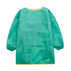 Delantal impermeable manga larga para niños y niñas