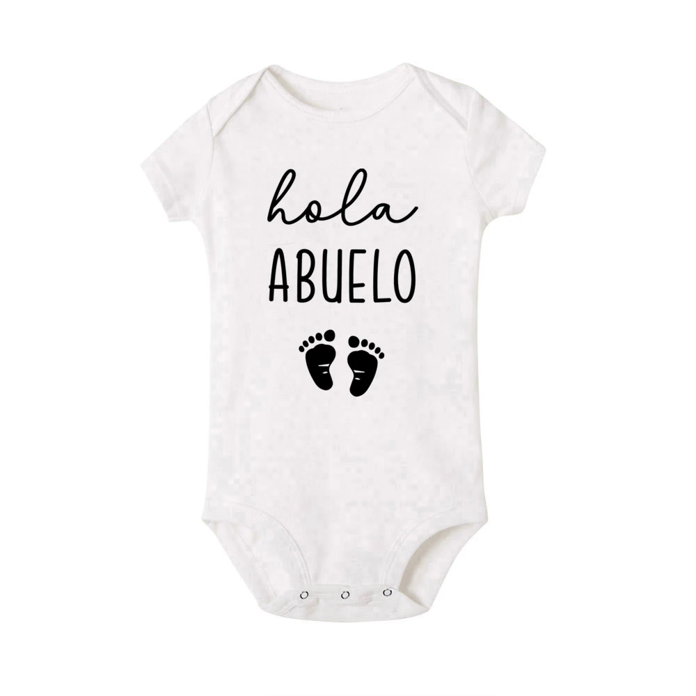 Pelele para anunciar embarazo con mensaje para la familia