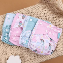 HappyFlute Conjunto reutilizable de 4 piezas para bebé en gamuza