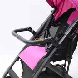 Barra parachoques ajustable para cochecito – Compatible con la mayoría