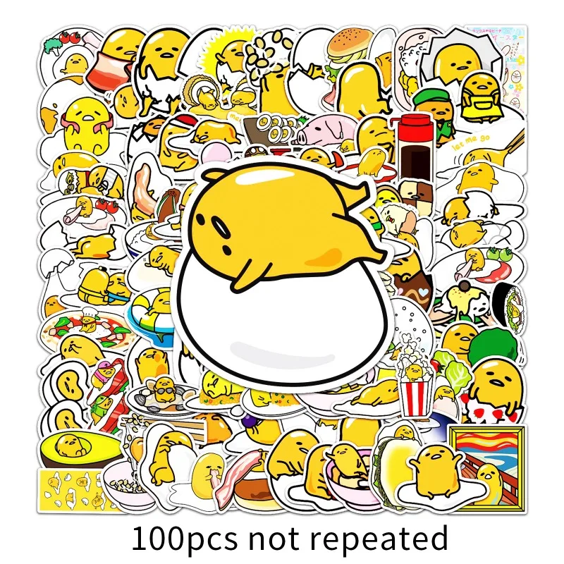 100Pcs Gudetama