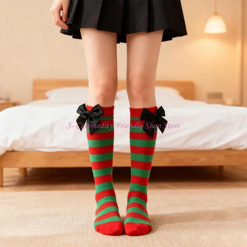 Calcetines con lazo para niña – Elegantes para celebración - imagen 5