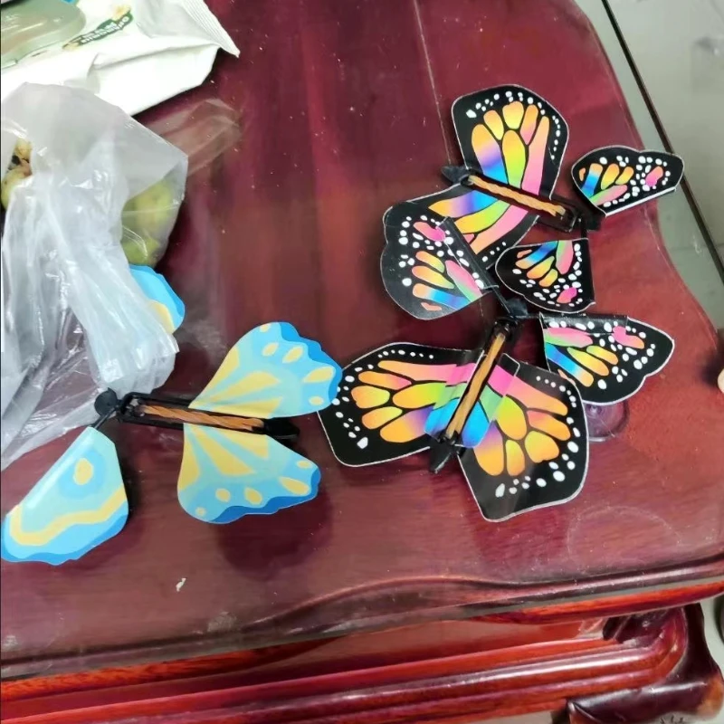 Pegatina de cristal para ventana, decoración de ventana de mariposa, decoración del hogar, pintura de simulación, pájaros, colibrí, libélula, película estática
