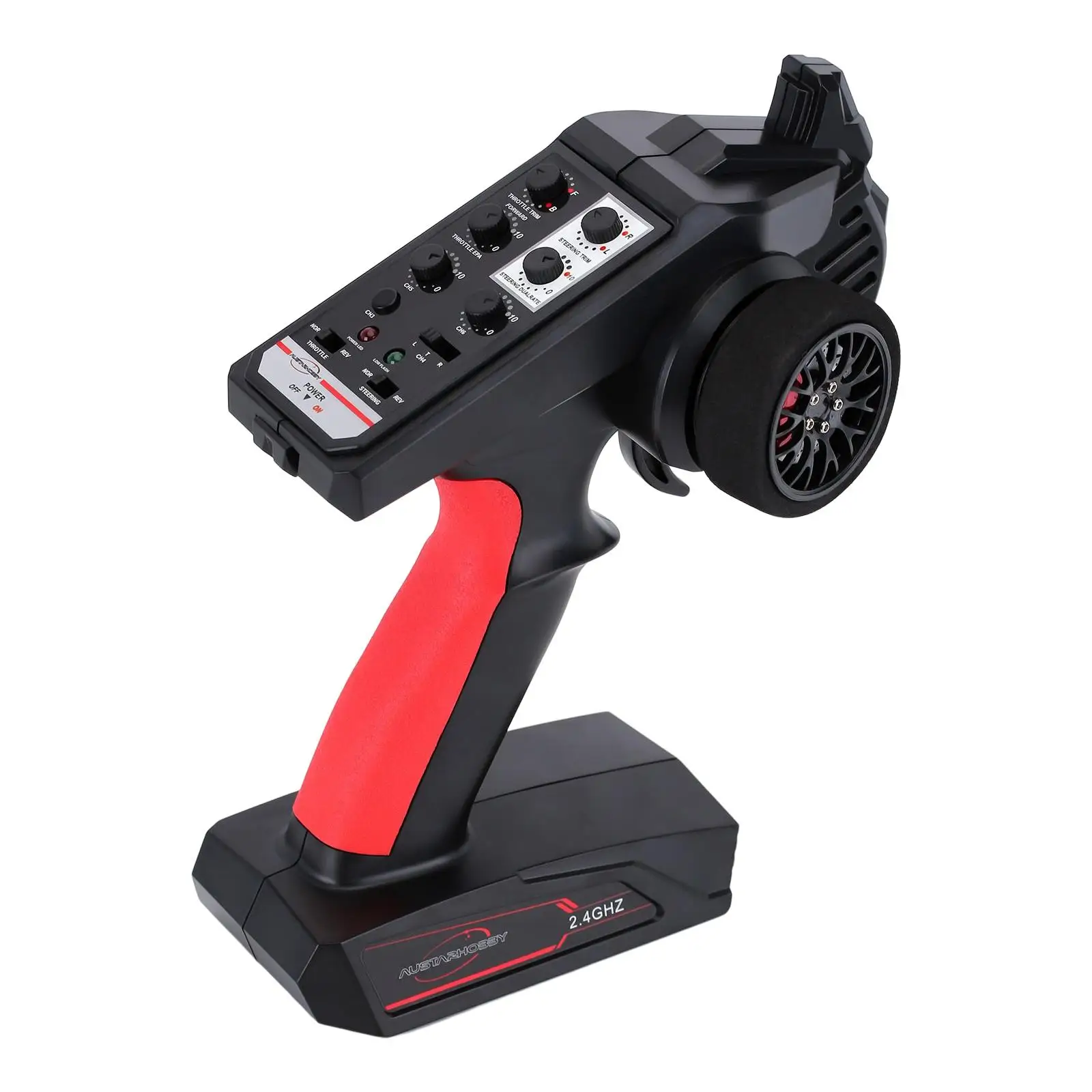 Controlador RC 2.4Ghz - Vista principal sistema completo