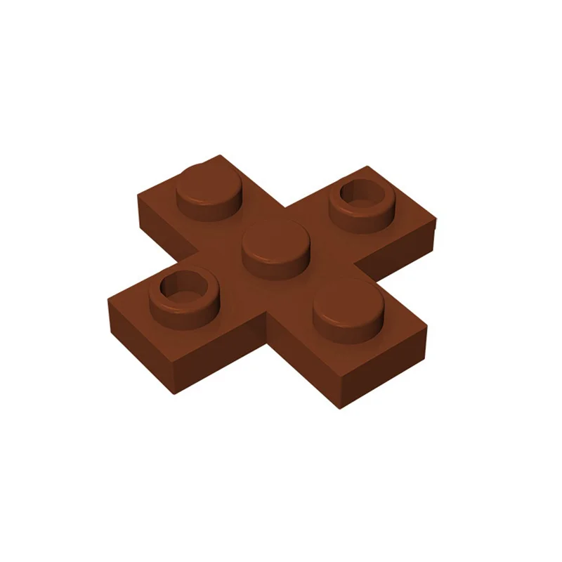 20 piezas MOC-rompecabezas de bloques de partículas de bambú, compatible con matoni fai da te Assmble, rompecabezas de cervello giocatt, 15397 piastra 3x3 croce - imagen 4