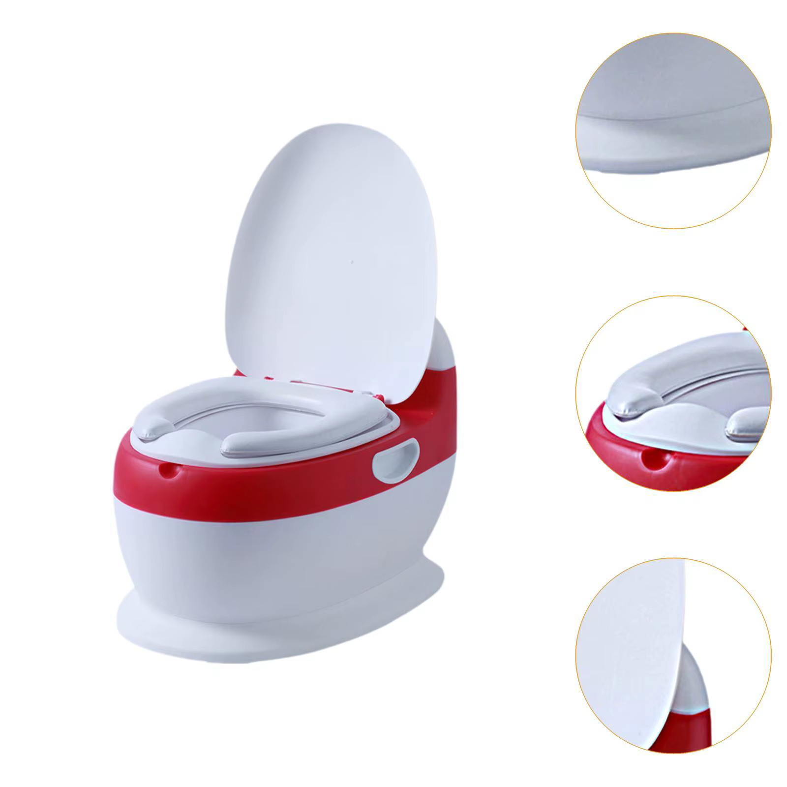 Inodoro infantil compacto con asiento cómodo para niños y niñas - imagen 2