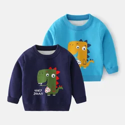 Jersey de punto Jacquard con dinosaurios para niño – Otoño Invierno