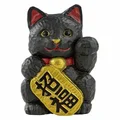 maneki neko black