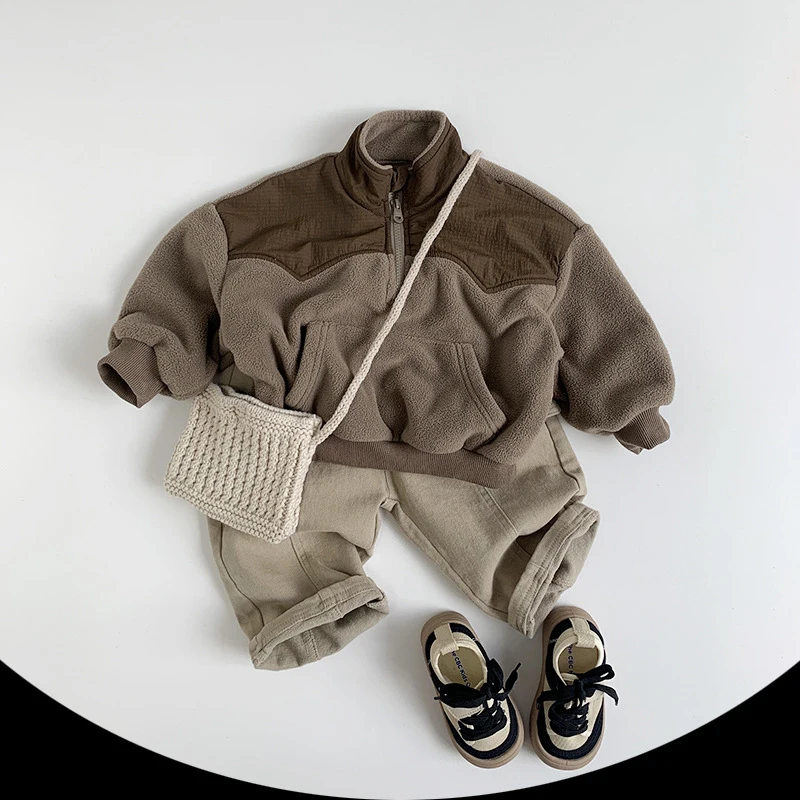 MILANCEL sudadera con capucha de invierno para niños y niñas - imagen 3