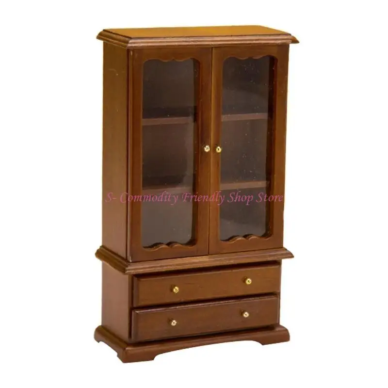 Estante exhibición 85AE, exhibición en miniatura para casas muñecas a escala 1:12, para juegos rol y