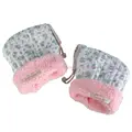 floral handle gloves