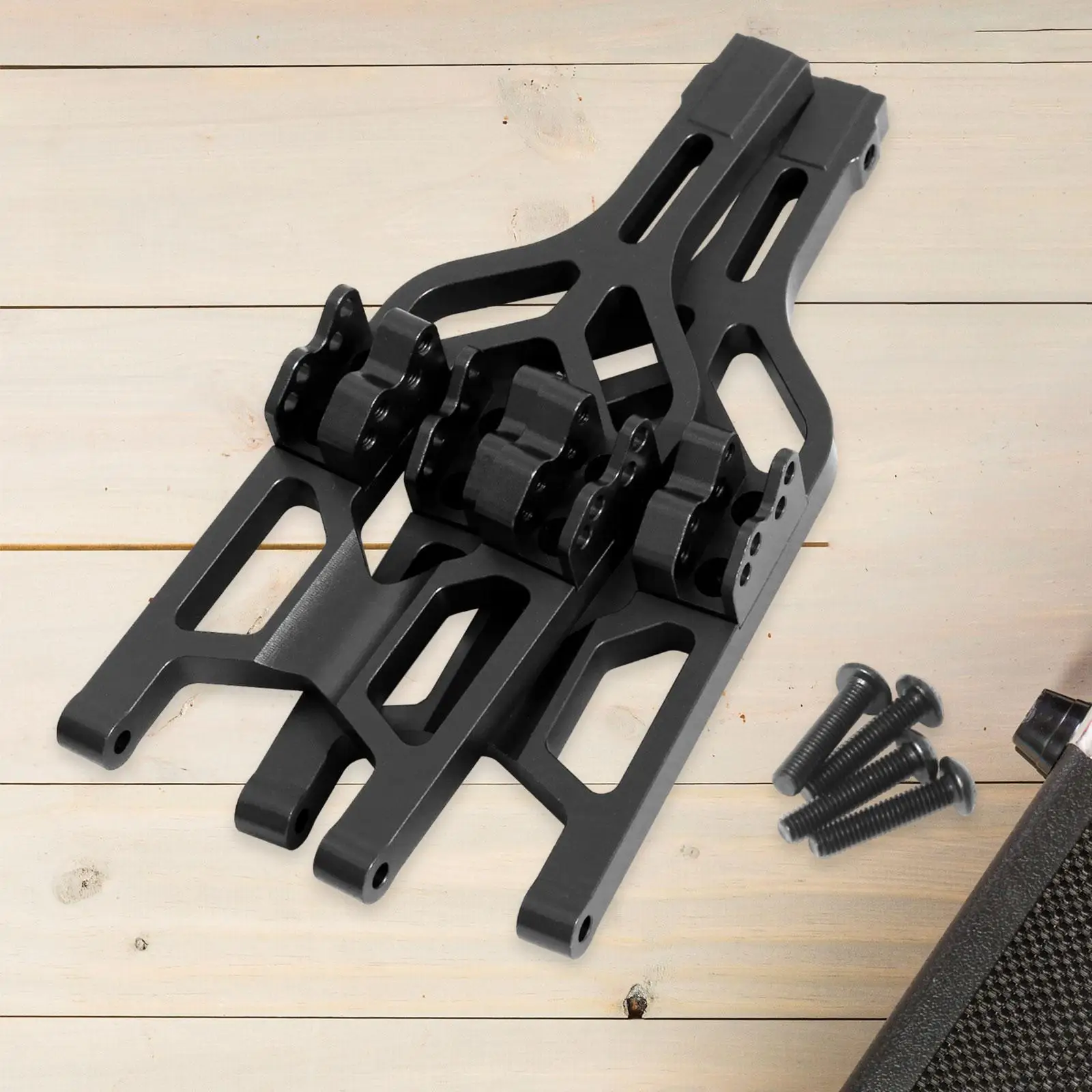 2Pcs 1/8 Scale RC Car Upgrades Part High Strength Reliable Replacement High Performance Front Rear Lower Suspension Arms
