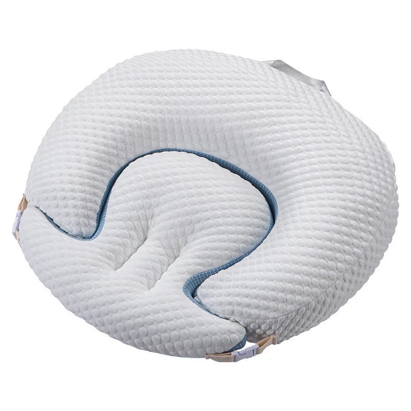 Almohada de lactancia, artefacto posparto, cojín de protección de cintura para bebé, almohada auxiliar de alimentación tumbada, estilo abrazo - imagen 5